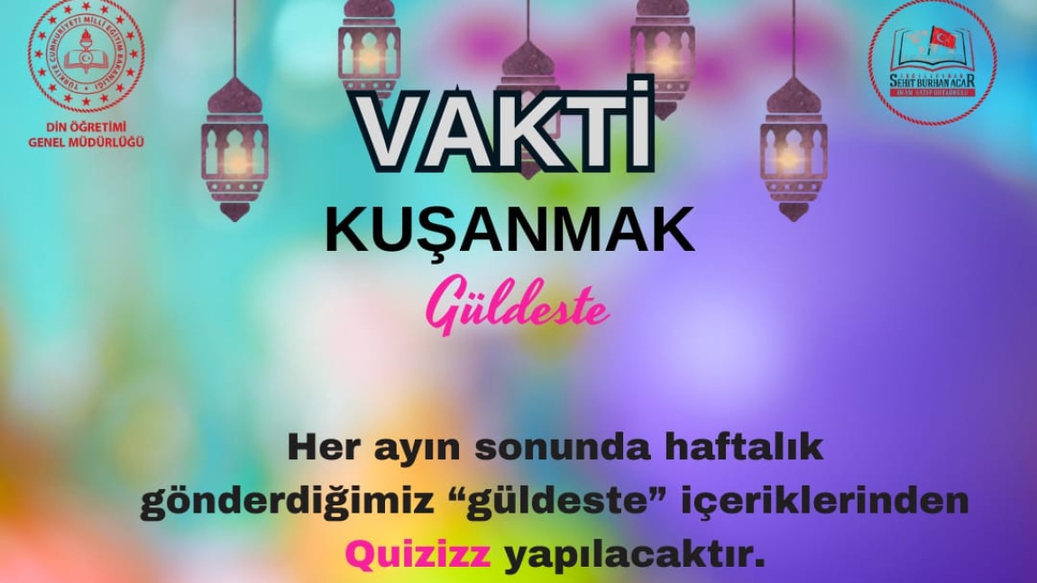 BU AYKİ GÜLDESTE QUİZİZZ KAZANANLARI BELLİ OLDU